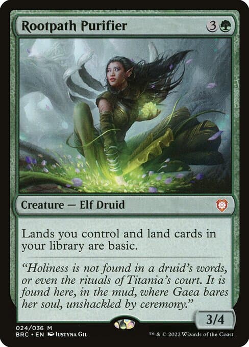 Rootpath Purifier 2022 Magic: The Gathering