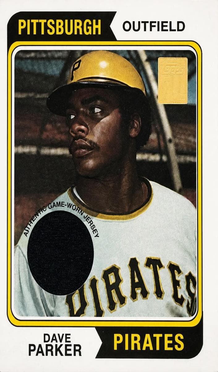 Dave Parker 2001 topps Topps