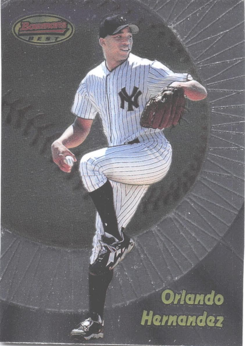 Orlando Hernandez 1998 bowman Bowman's Best