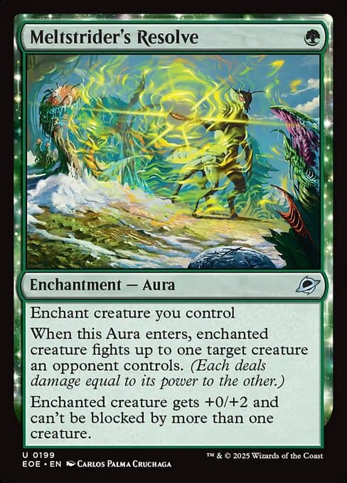 Meltstrider's Resolve 2025 Magic: The Gathering Edge of Eternities