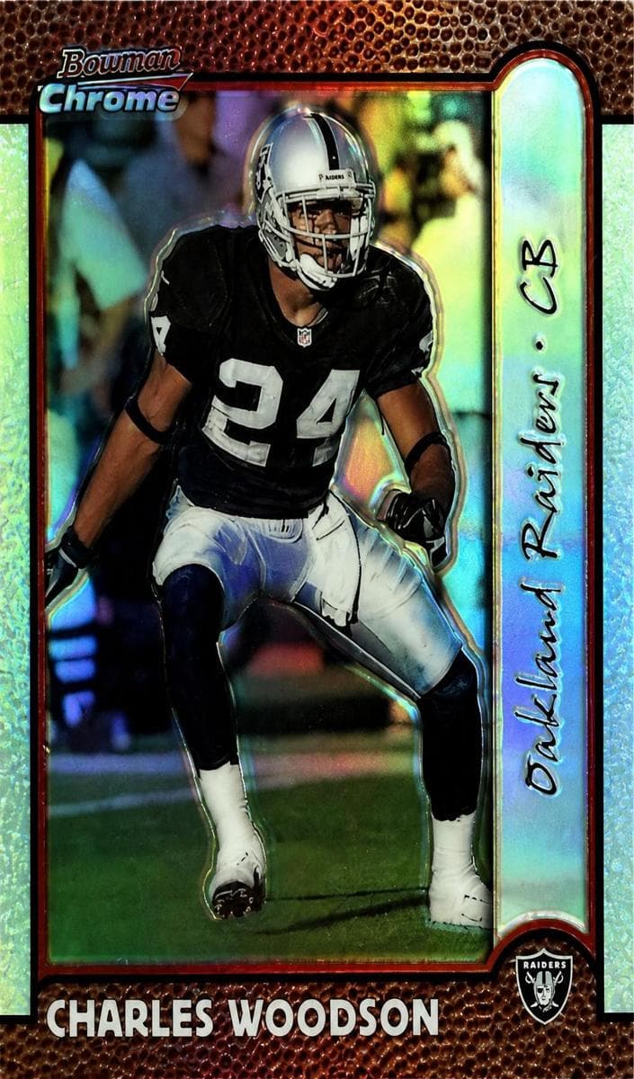 Charles Woodson 1999 bowman Bowman Chrome