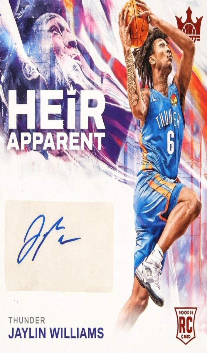 Jaylin Williams 2022 panini Panini Court Kings