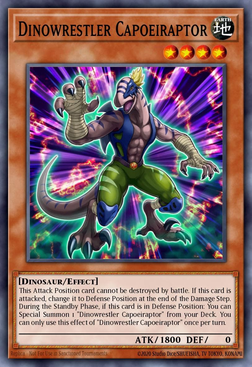 Dinowrestler Capoeiraptor #SOFU-EN006