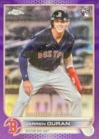 Jarren Duran 2022 topps Topps Chrome Update