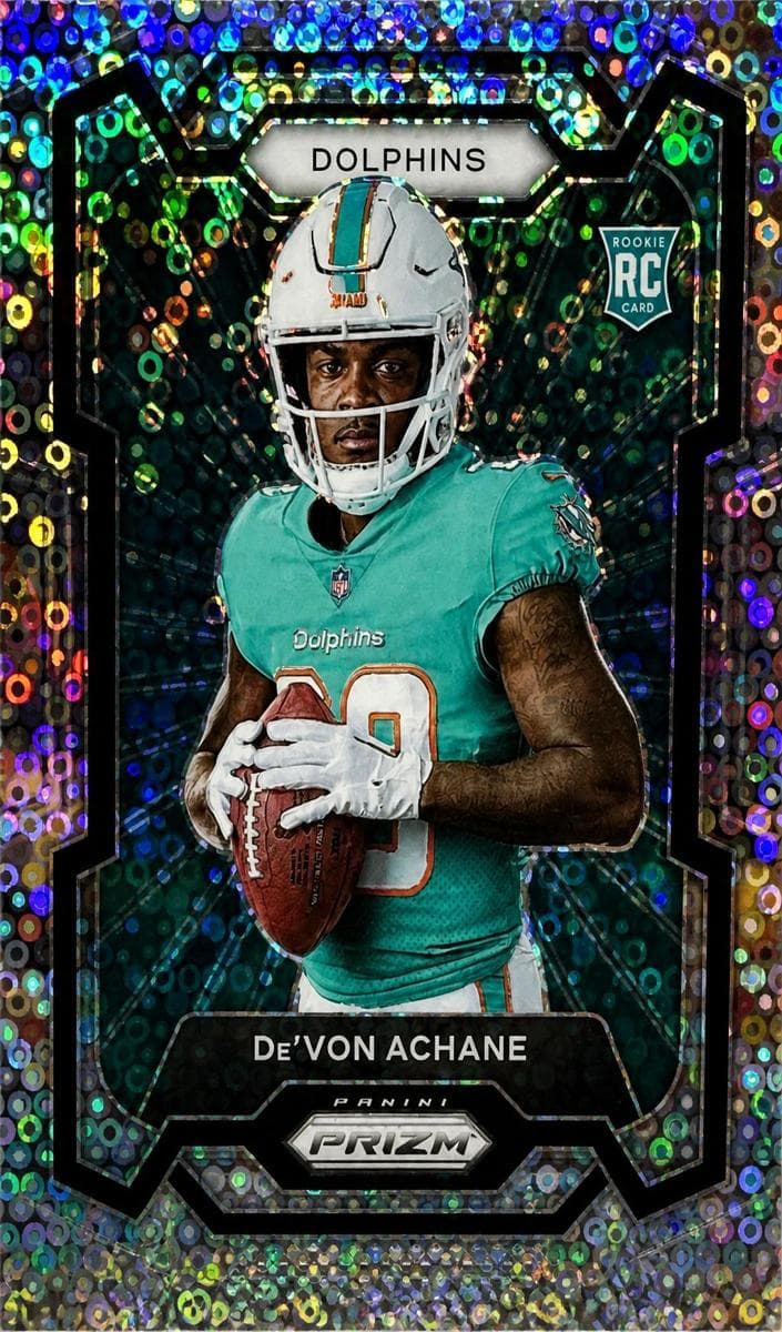 De'Von Achane 2023 panini