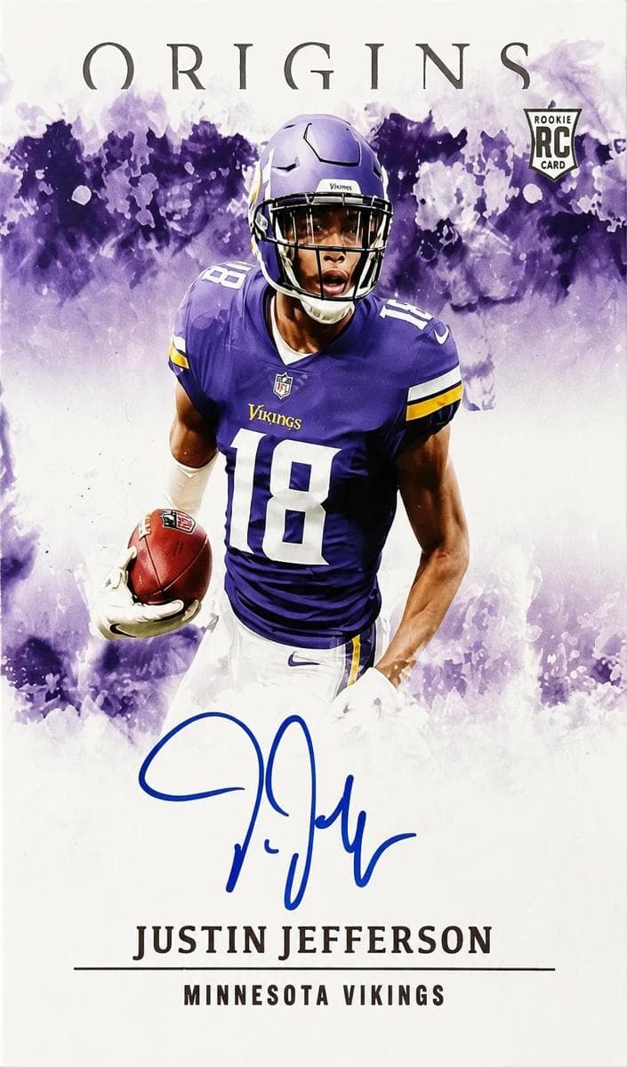 Justin Jefferson 2020 panini