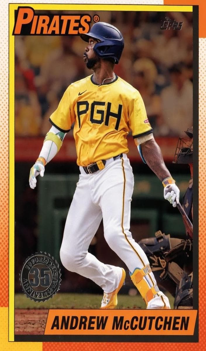 Andrew McCutchen 2025 topps Topps