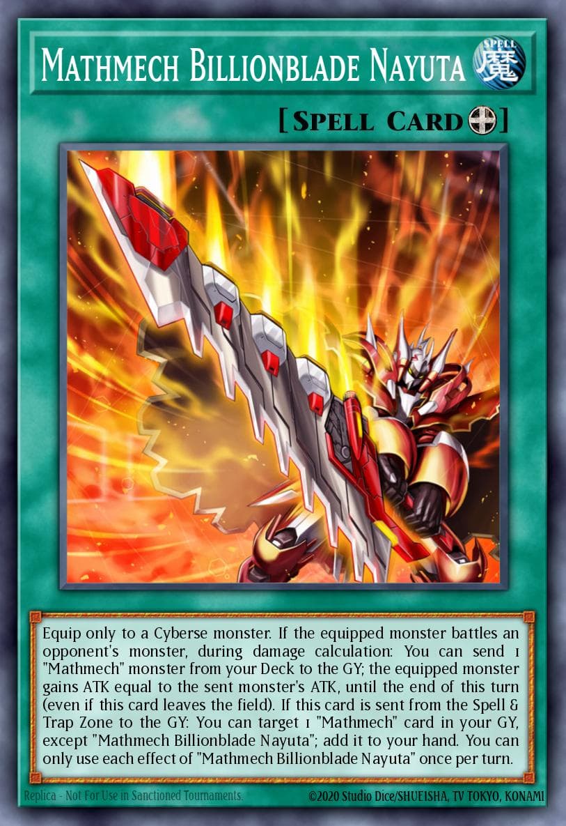 Mathmech Billionblade Nayuta 2019 Yu-Gi-Oh!