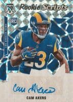 Cam Akers 2020 panini Panini Mosaic