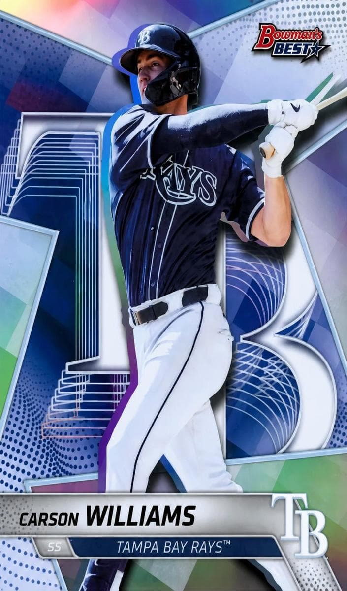 Carson Williams 2025 bowman Bowman Best