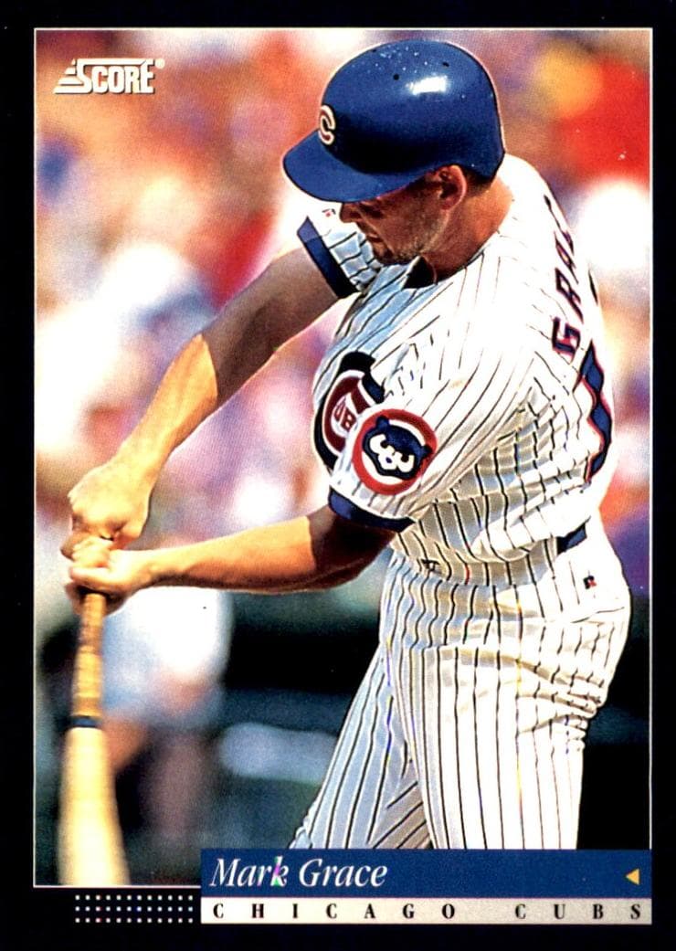 Mark Grace 1994 panini Score