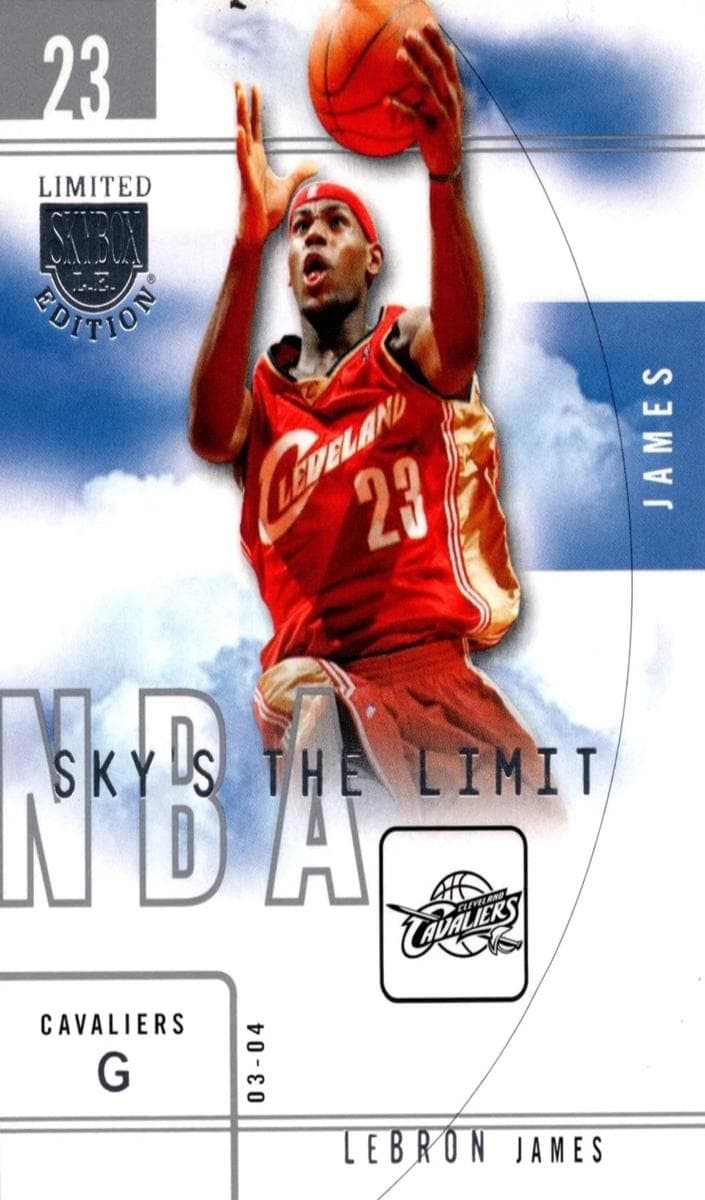 Lebron James 2003 skybox