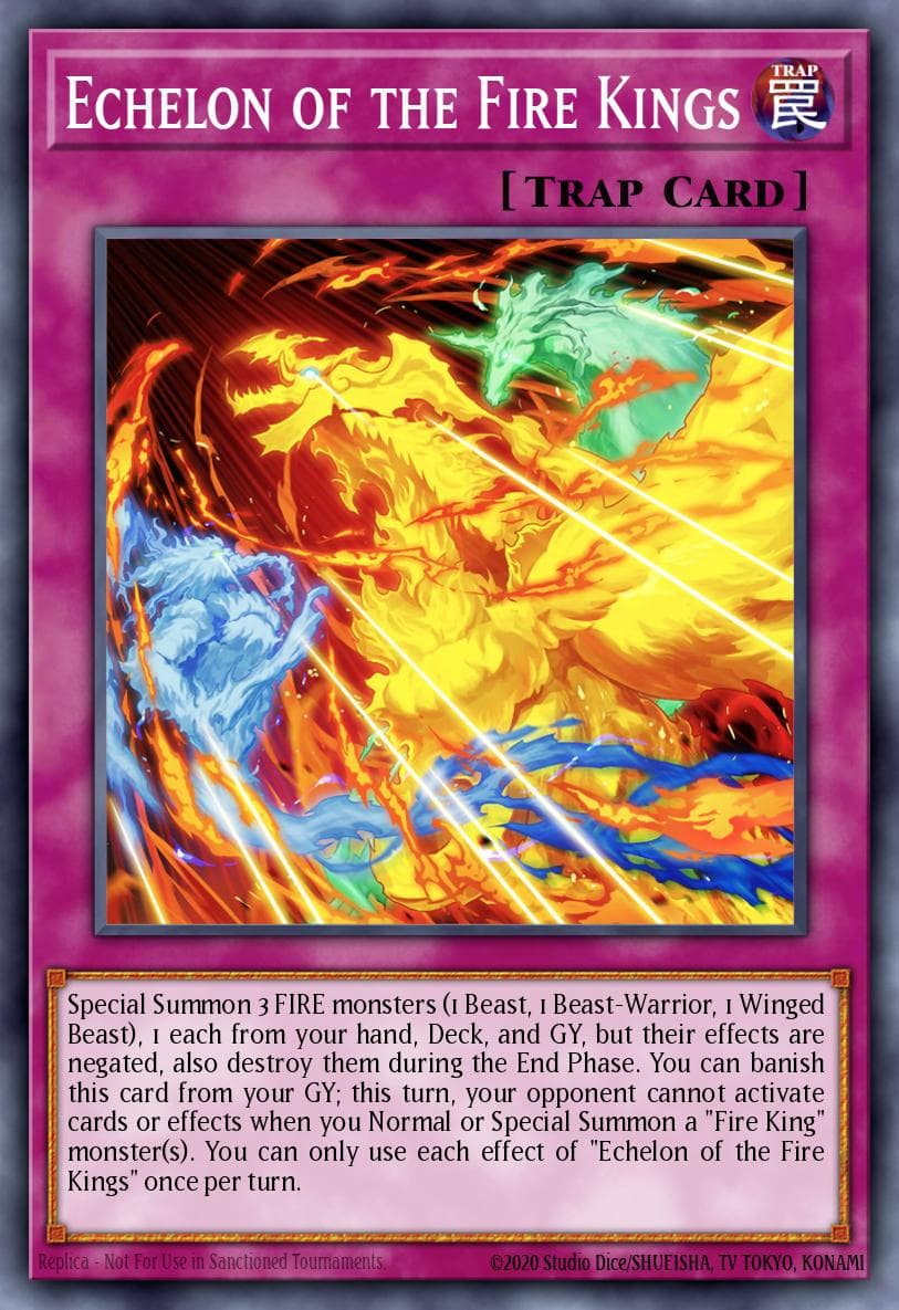 Echelon of the Fire Kings 2023 Yu-Gi-Oh!