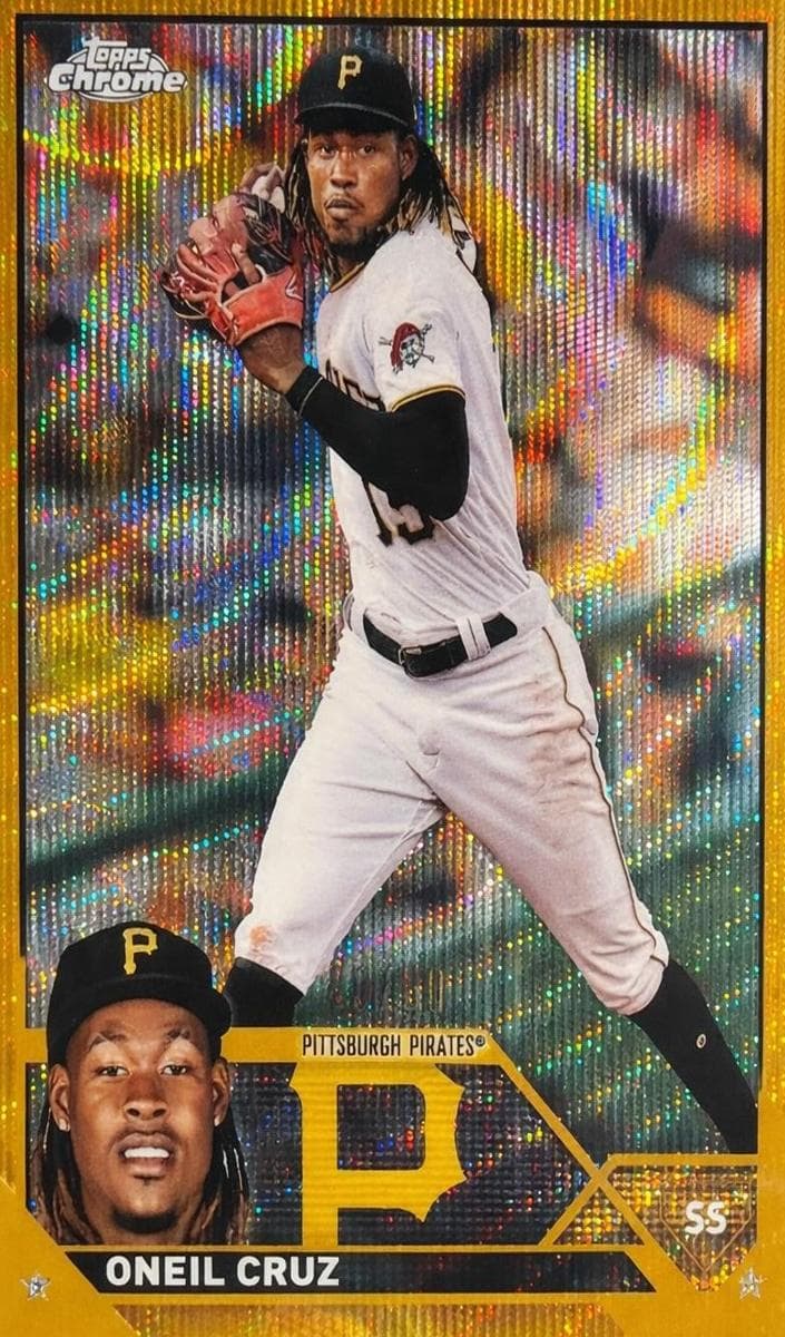 Oneil Cruz 2023 topps Topps Chrome