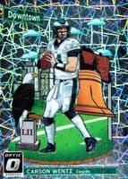 Carson Wentz 2018 panini Optic Downtown
