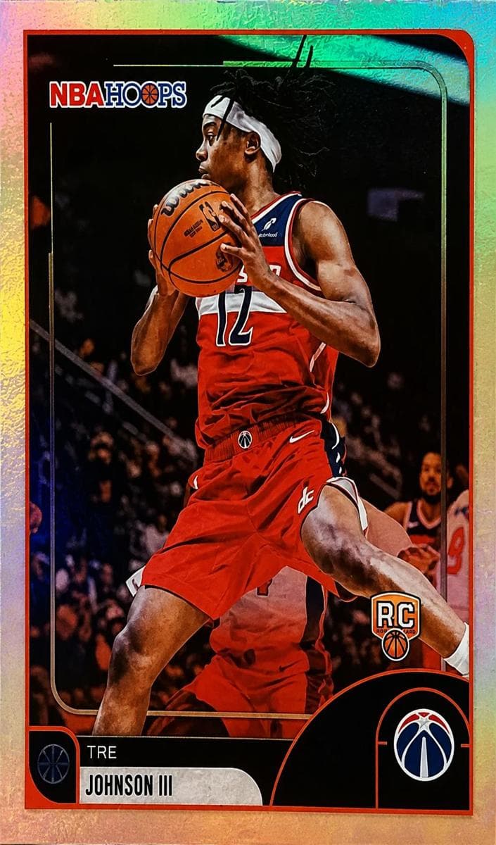 Tre Johnson III 2025 panini NBA Hoops