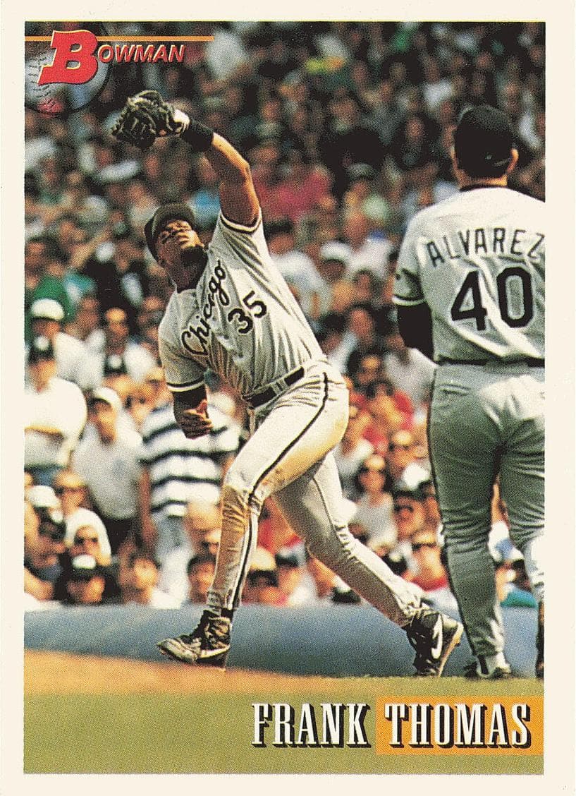 Frank Thomas 1993 bowman Bowman