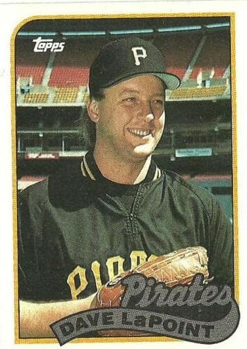 Dave LaPoint 1989 topps
