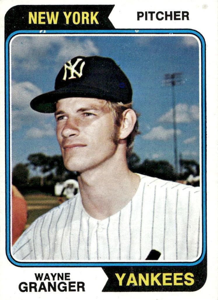 Wayne Granger 1974 topps Topps