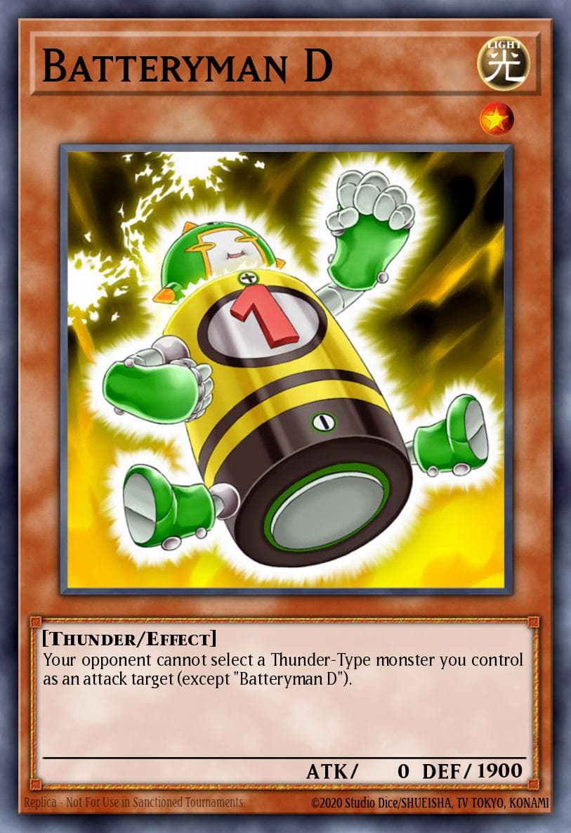 Batteryman D 2006 Yu-Gi-Oh! Enemy of Justice