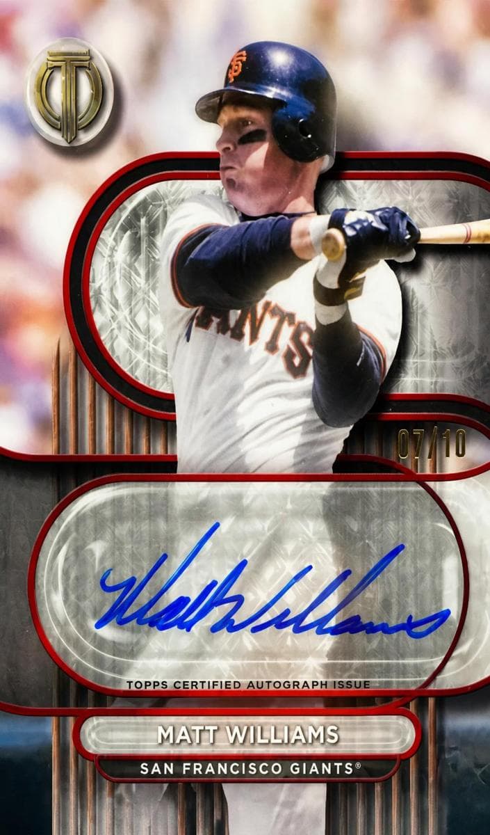 Matt Williams 2024 topps Topps Tribute