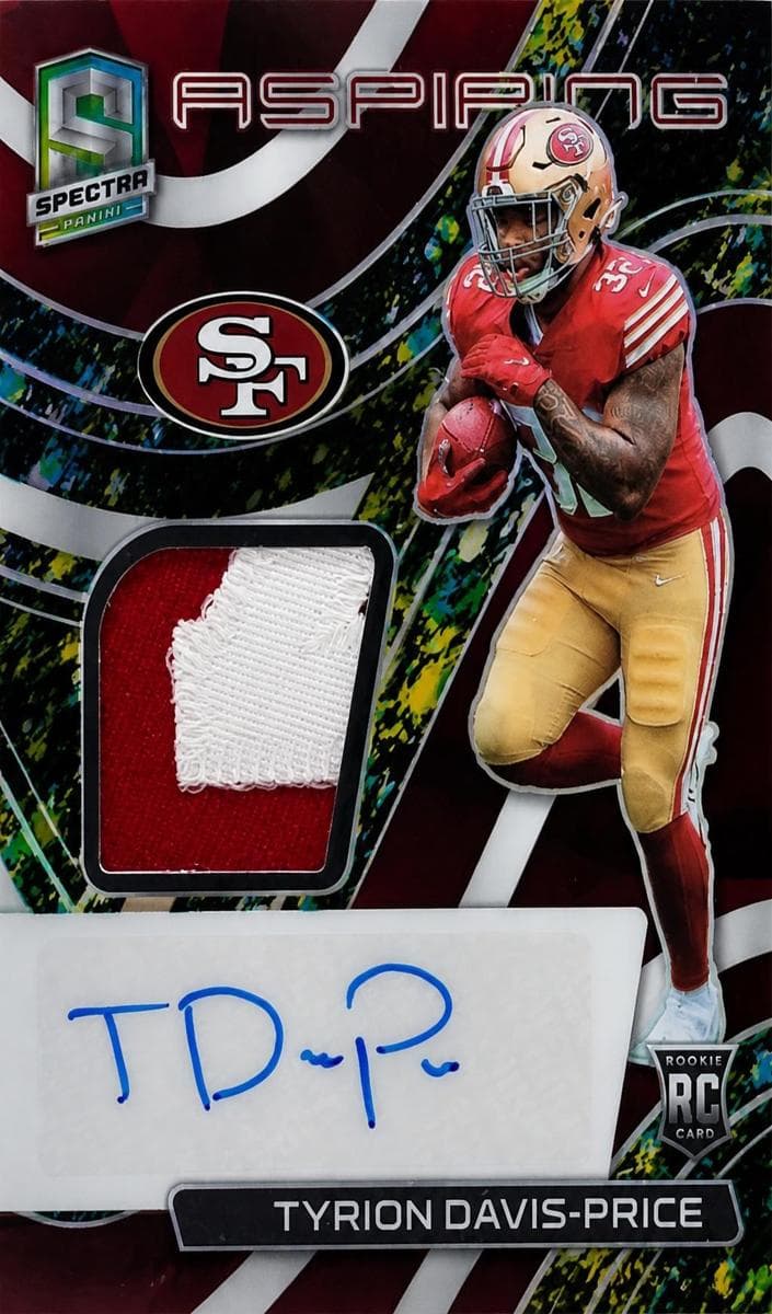 Tyrion Davis-Price 2022 panini Panini Spectra
