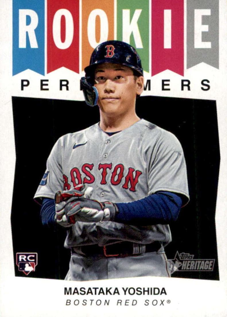 Masataka Yoshida 2023 topps Topps Heritage