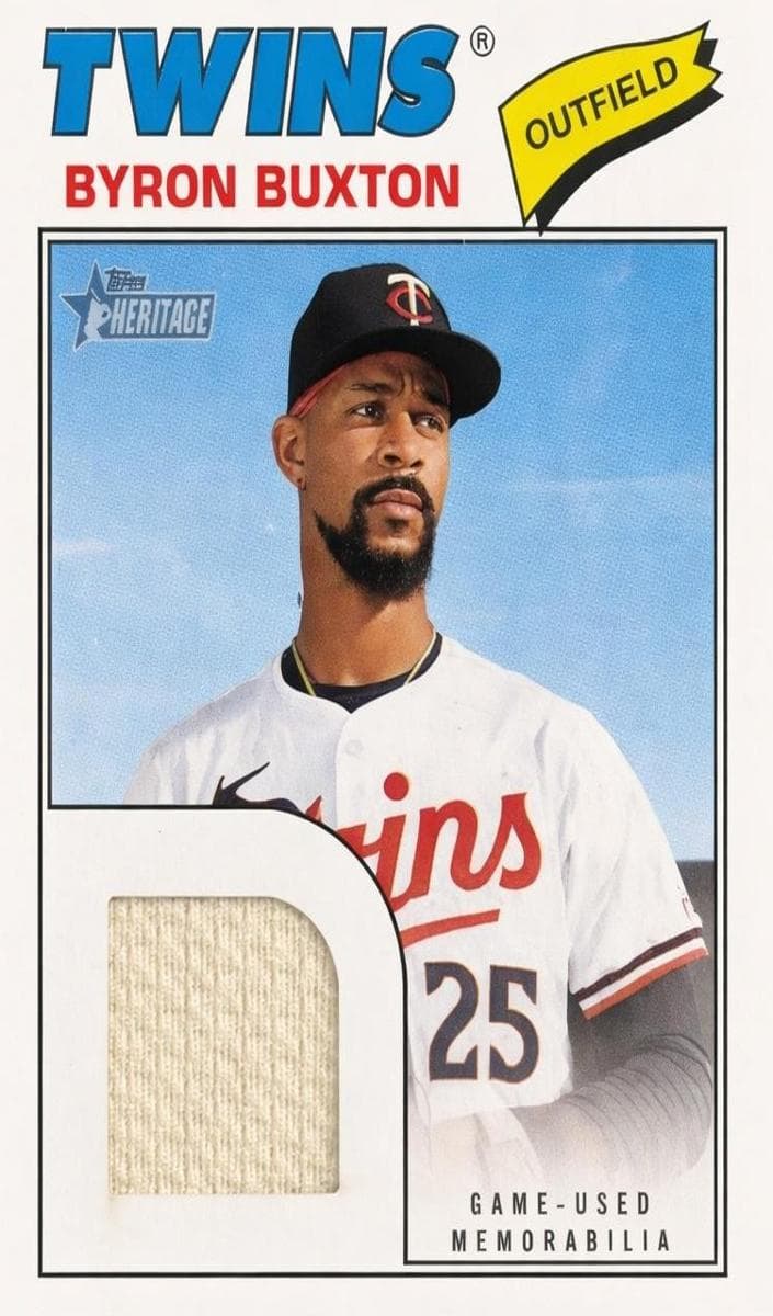 Byron Buxton 2026 topps Topps Heritage