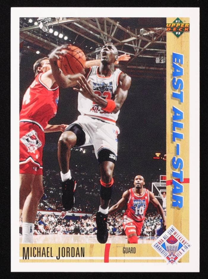 Michael Jordan 1991 upper-deck Upper Deck