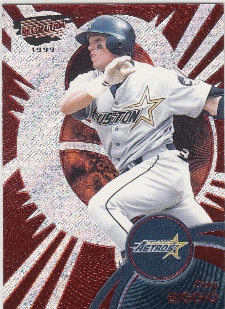Craig Biggio 1999 panini Pacific Revolution