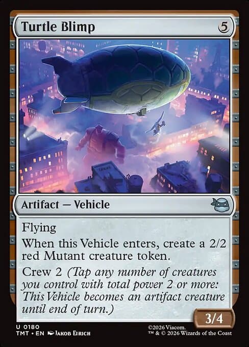 Turtle Blimp 2026 Magic: The Gathering Teenage Mutant Ninja Turtles