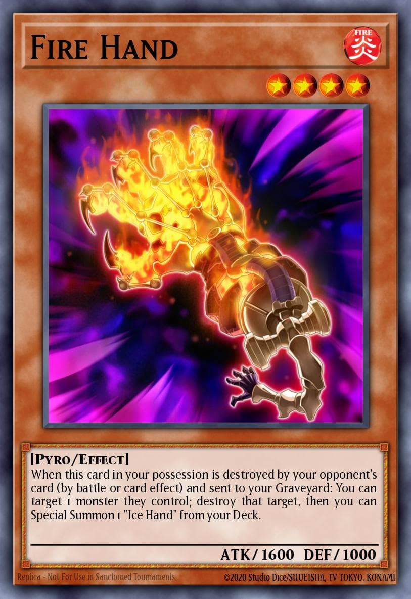 Fire Hand #SD34-JP020