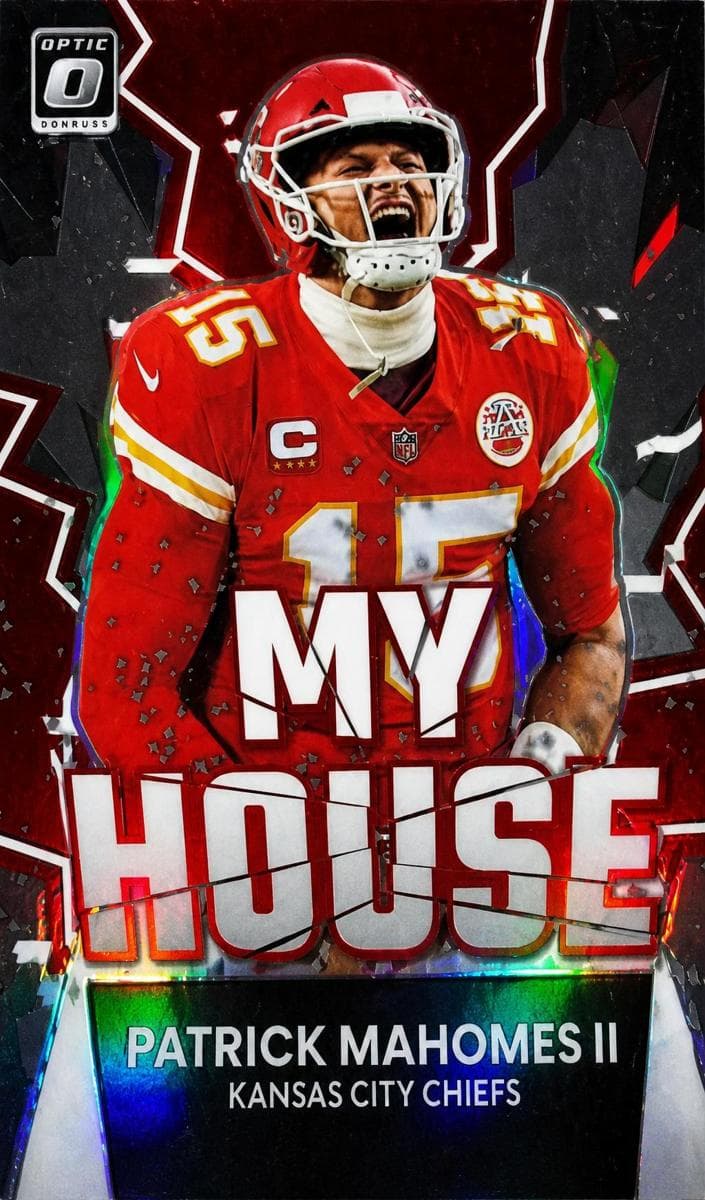 Patrick Mahomes II 2022 panini Donruss Optic