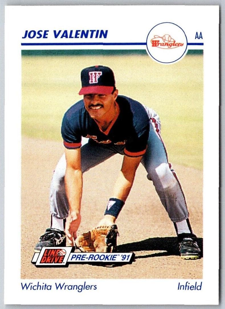Jose Valentin 1991 unknown Line Drive AA