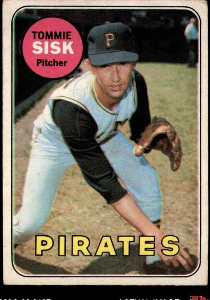 Tommie Sisk 1969 topps O-Pee-Chee