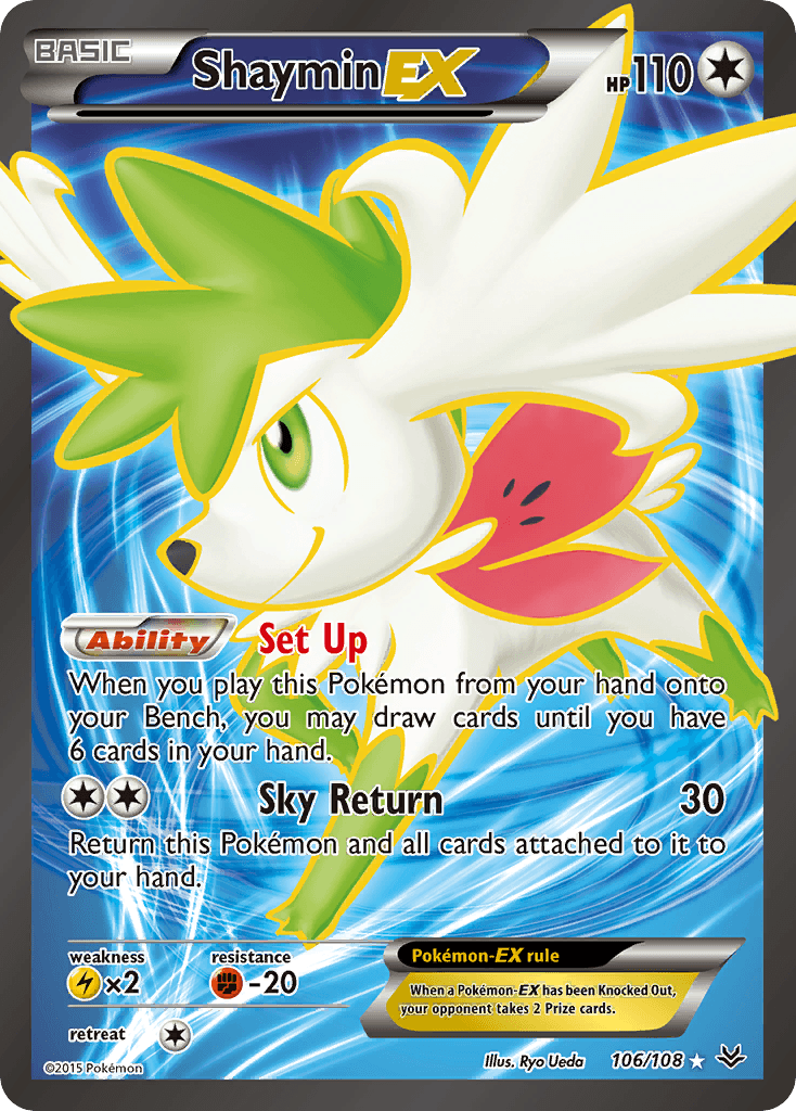 Shaymin EX 2015 Pokemon
