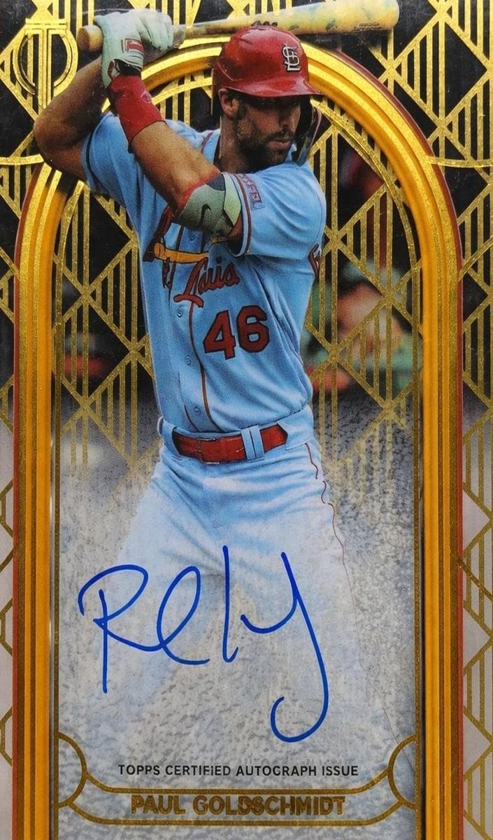 Paul Goldschmidt 2024 topps Topps Tribute