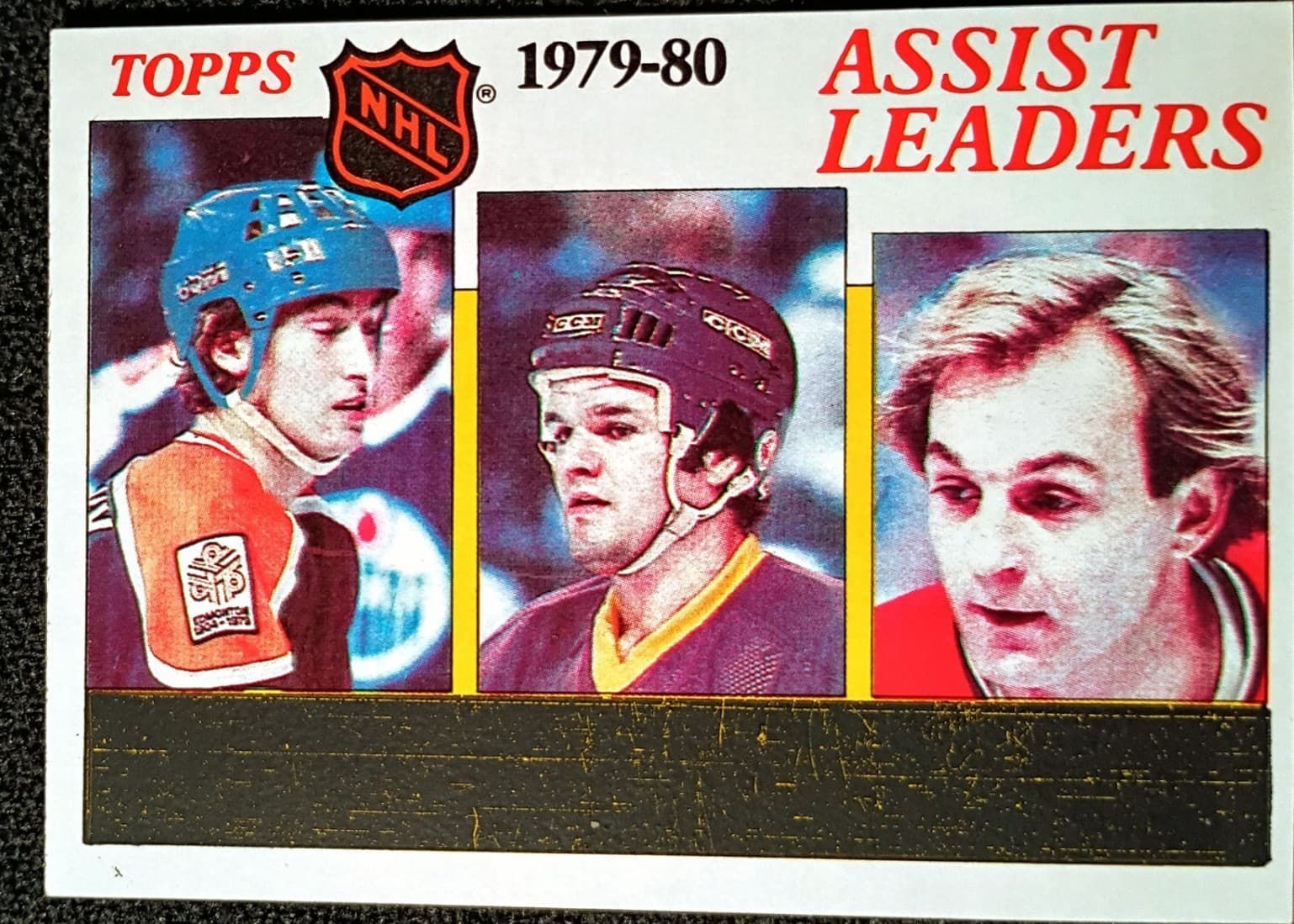 1979-80 Assist Leaders (Wayne Gretzky / Marcel Dionne / Guy Lafleur) #162