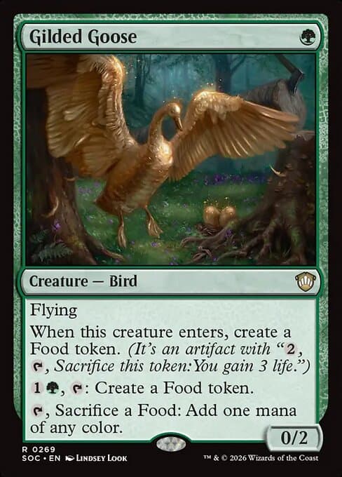 Gilded Goose 2024 Magic: The Gathering Bloomburrow Commander