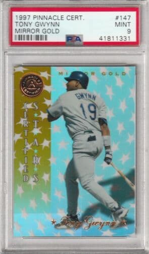 Tony Gwynn 1997 panini Pinnacle Totally Certified