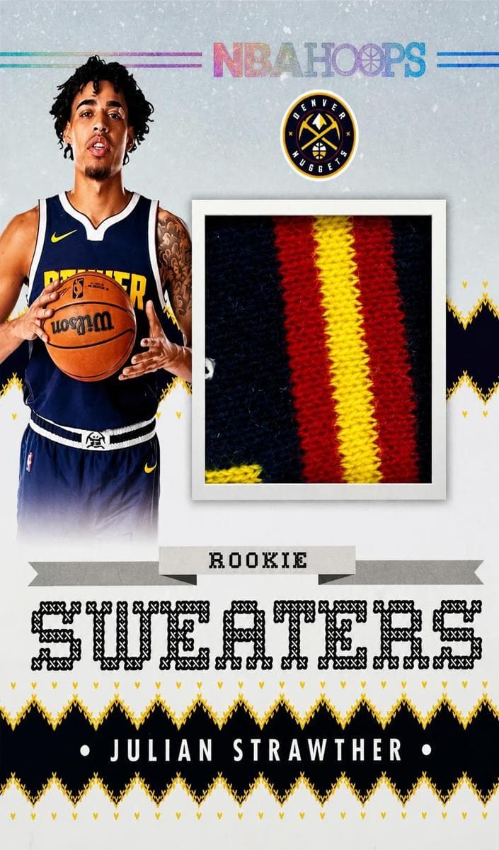 Julian Strawther 2023 panini Hoops Winter