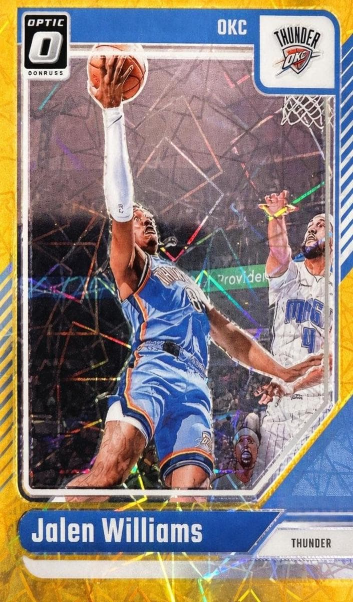 Jalen Williams 2024 panini Donruss Optic