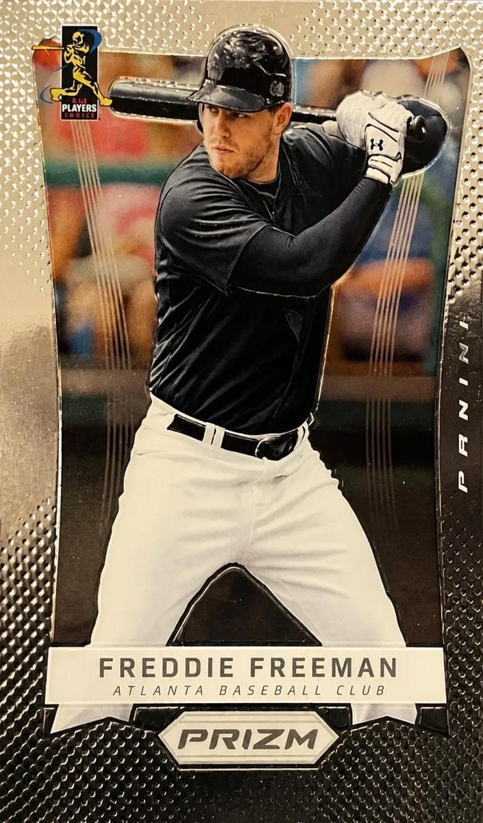Freddie Freeman 2012 panini