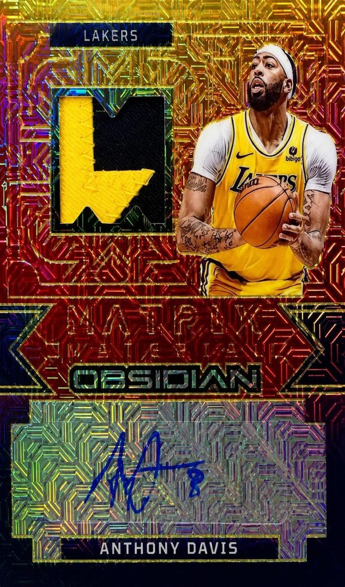 Anthony Davis 2023 panini Panini Crown Royale