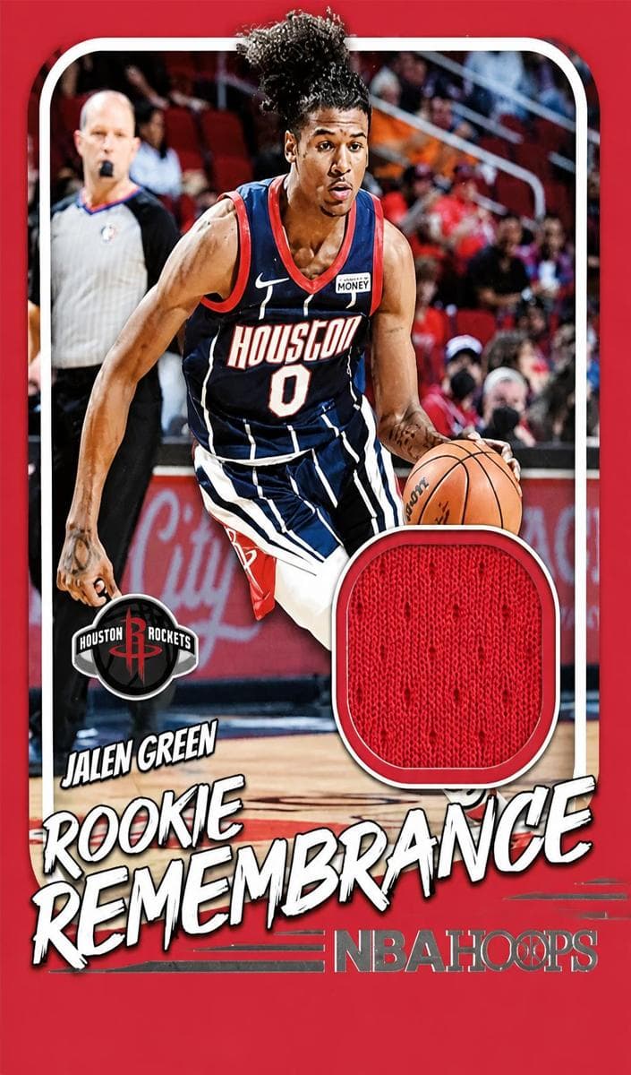 Jalen Green 2022 panini Hoops