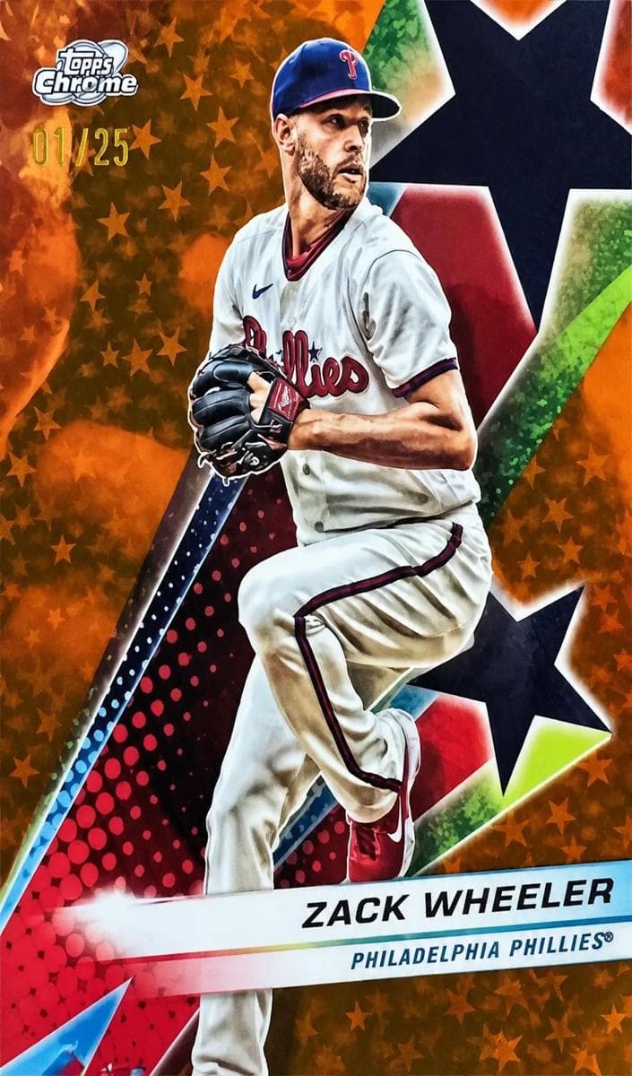 Zack Wheeler 2024 topps Topps Cosmic Chrome