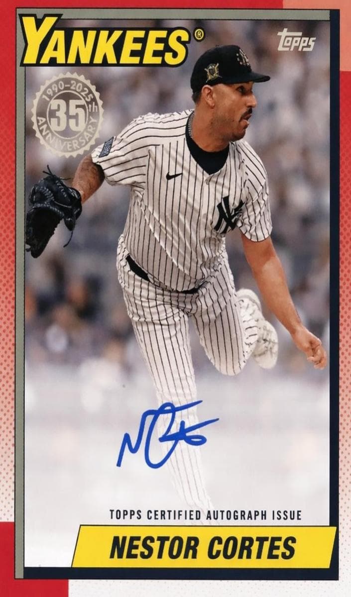 Nestor Cortes 2025 topps Topps