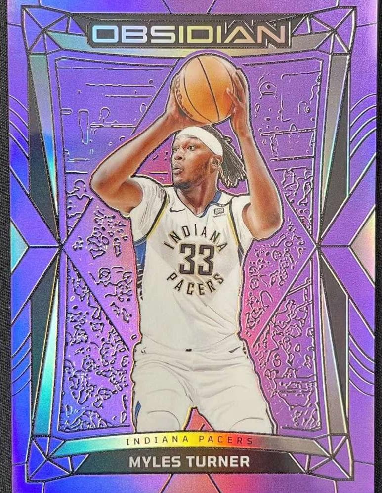Myles Turner 2023 panini Panini Obsidian