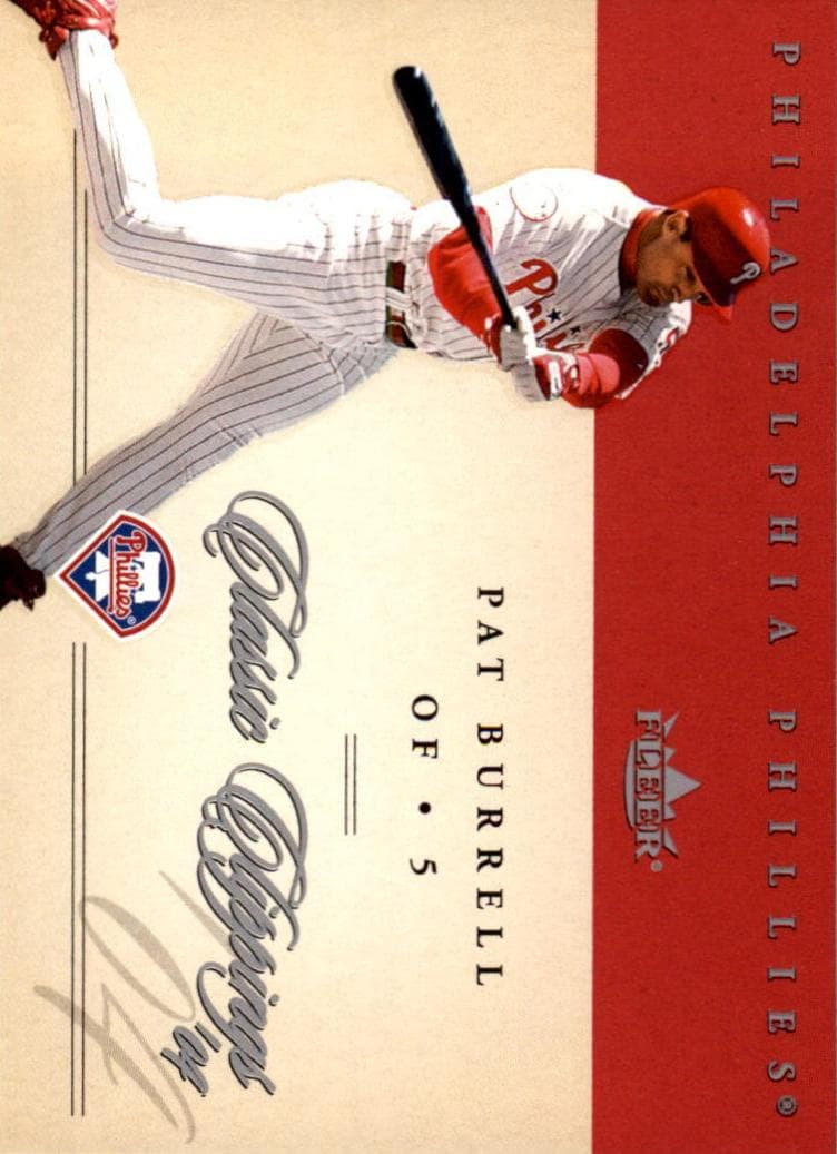 Pat Burrell 2004 fleer