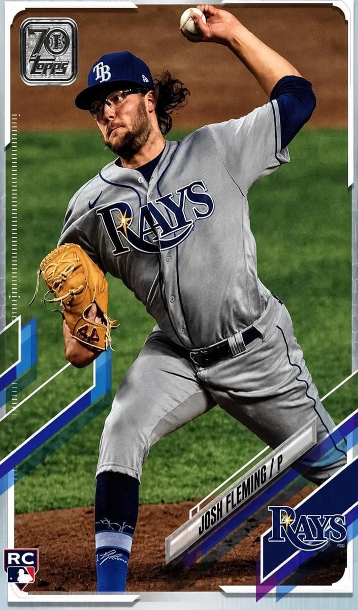 Josh Fleming 2021 topps Topps